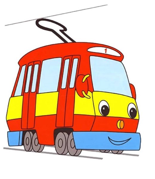 Трамвай для детей