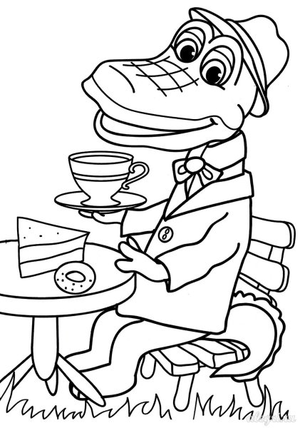 Чебурашка и крокодил Гена мультфильм