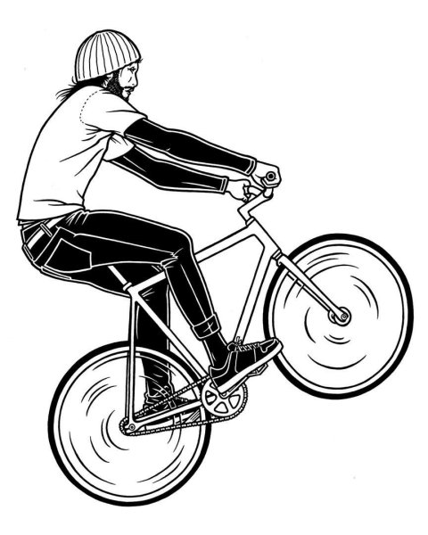 BMX карандашом