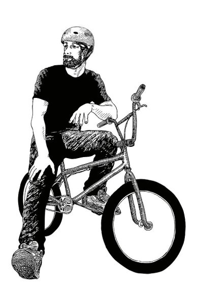 Зарисовка BMX