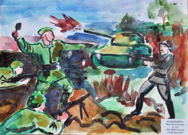 Рисунки Сталинграда Сталинградской битвы