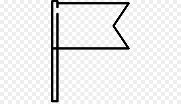 Флажок черный