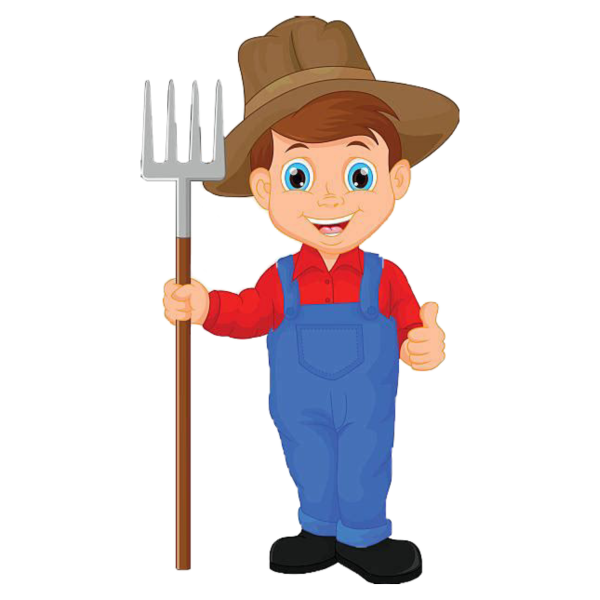 Фермер мультяшный