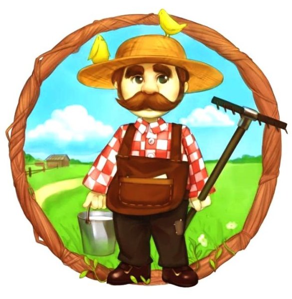 Фермеры мультяшные