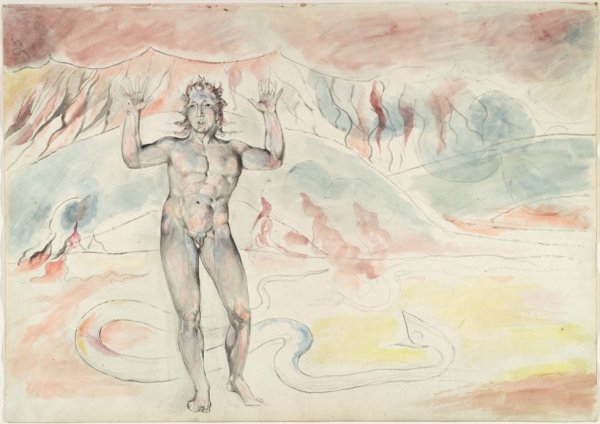 Уильям Блейк иллюстрации к Божественной комедии