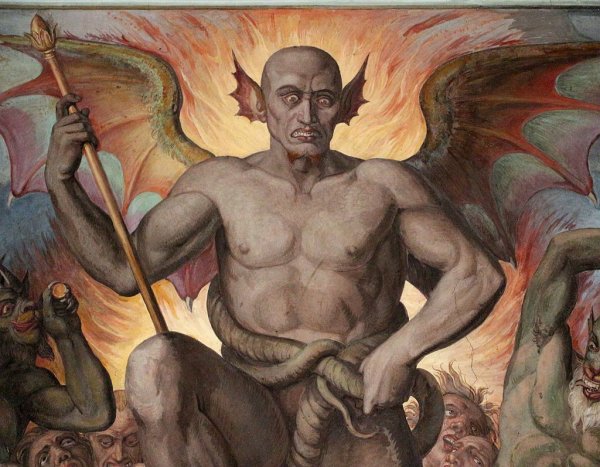 Трехликий Люцифер Данте