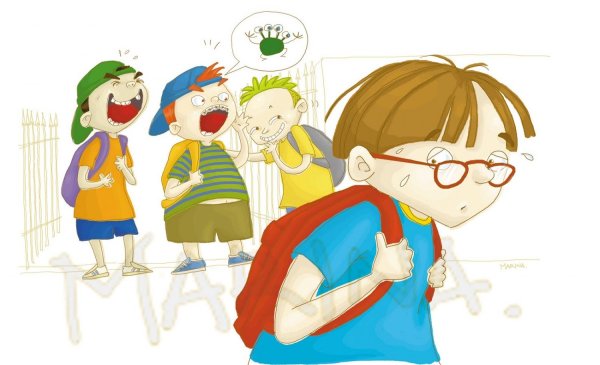 Иллюстрации школьного буллинга