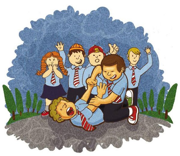 Рисунки буллинга в школе