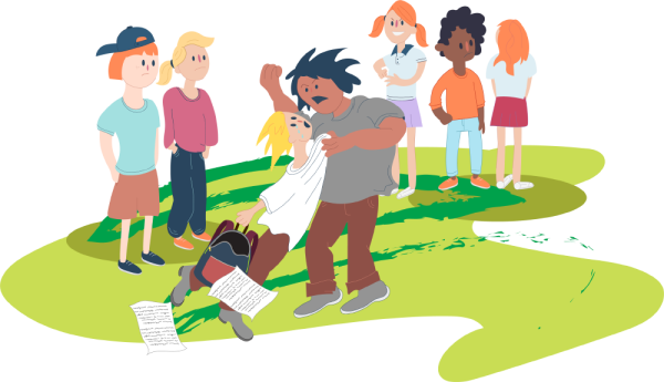 Буллинг иллюстрация