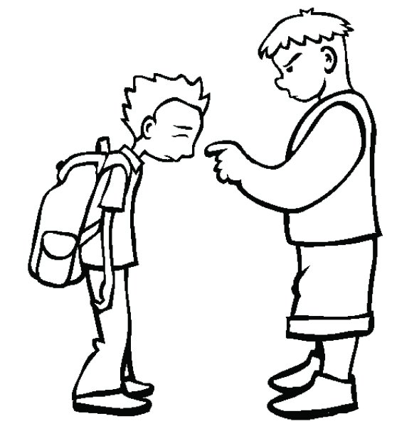 Рисунки буллинга