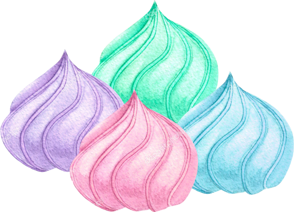 Акварельный зефир