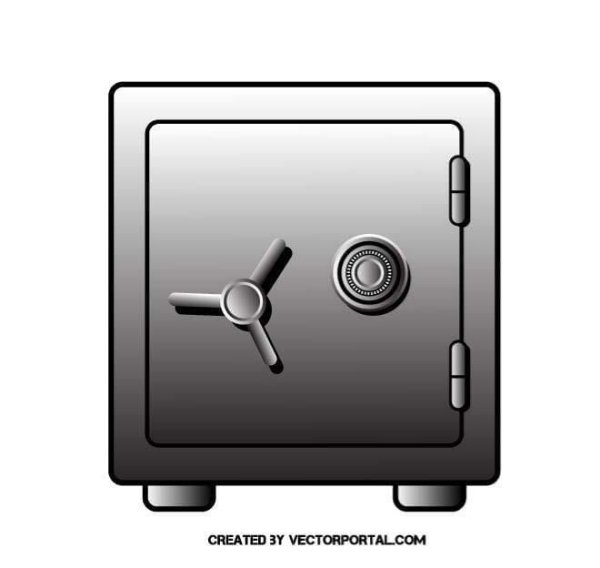 Сейф нарисованный