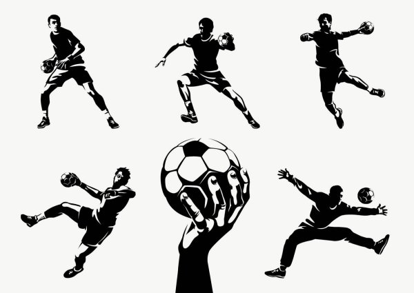 Гандбол рисунок