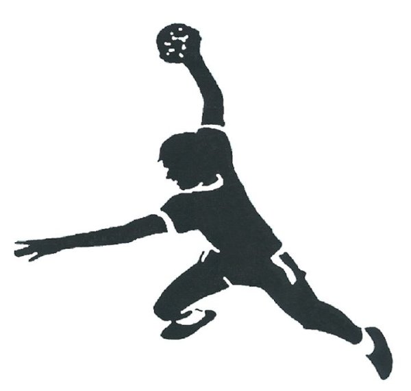 Гандболист вектор