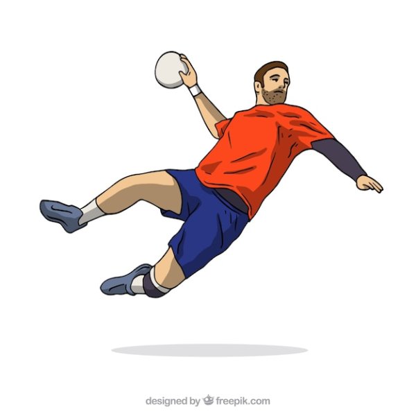 Гандбол рисунок