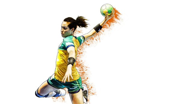 Гандбол фон