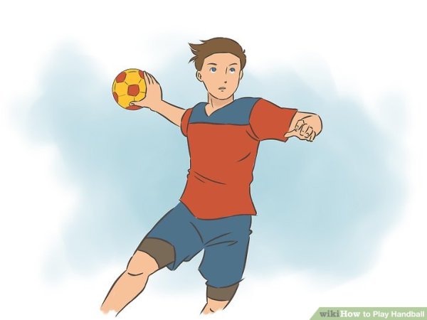 Гандбол мультяшный