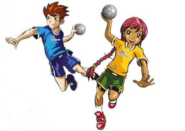 Гандбол рисунок