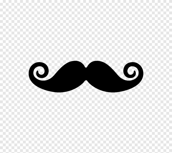 Усы без фона