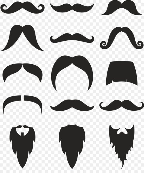 Борода для фотошопа на прозрачном фоне