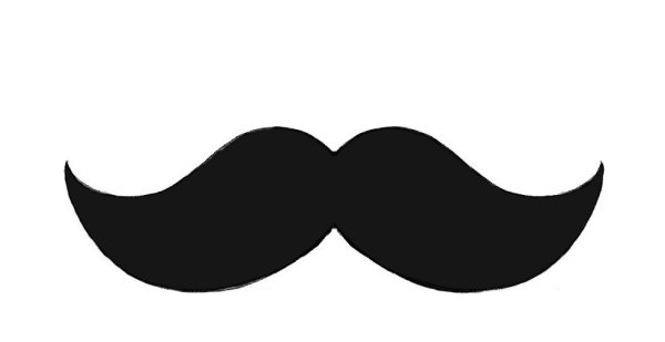 Усы нарисованные