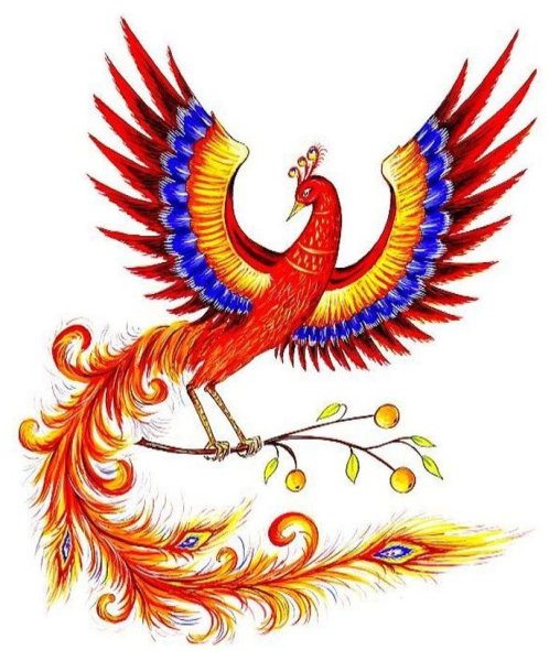 Школа 324 логотип Жар птица