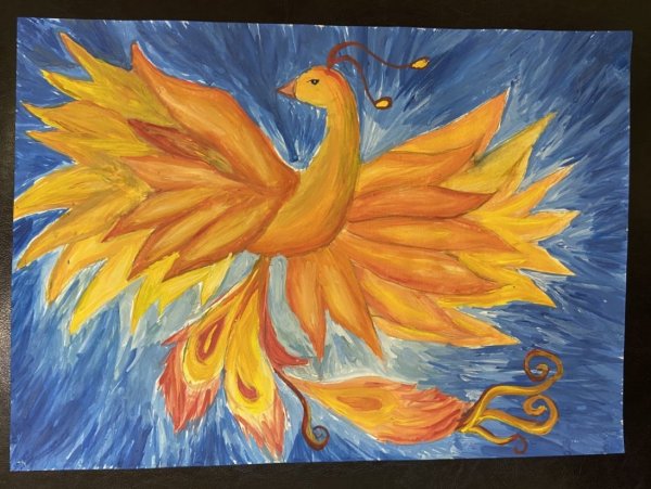 Жар птица рисунок