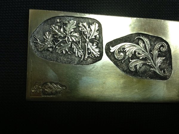 Резьба штихелем по металлу Златоустовская гравюра