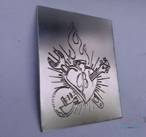 Латунированная сталь для лазерной гравировки