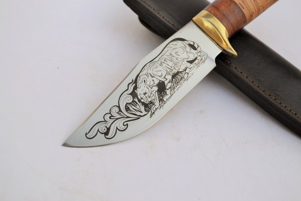 Нож барсук, сталь 95х18