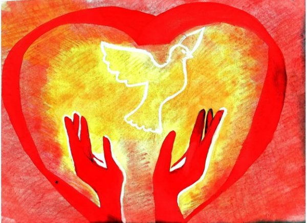 Выставка рисунков добрые дела