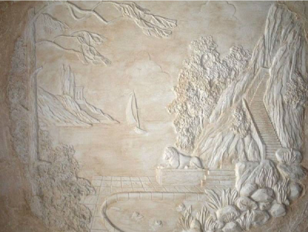 Декоративная гипсовая штукатурка