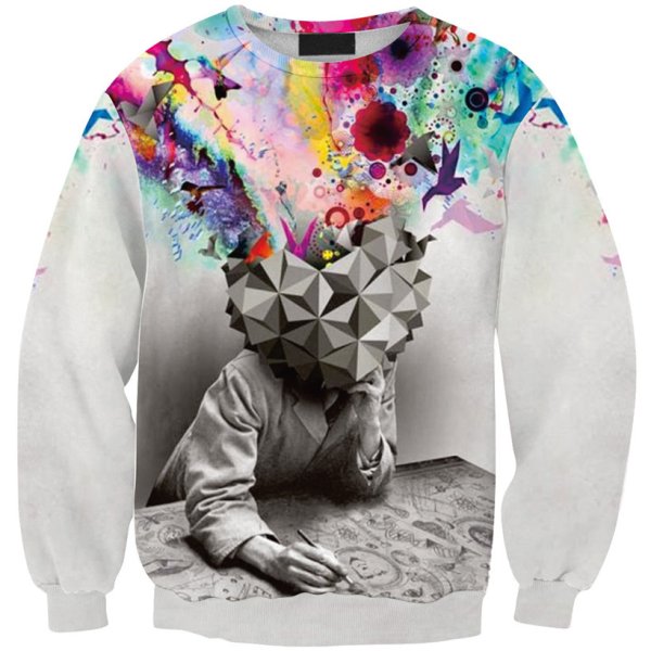 Кофта с принтом