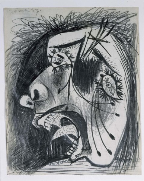 Пабло Пикассо Графика кубизм