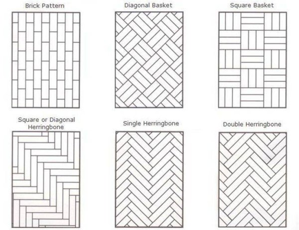 Палубная укладка инженерной доски