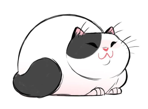 Нян Кэт рисунок