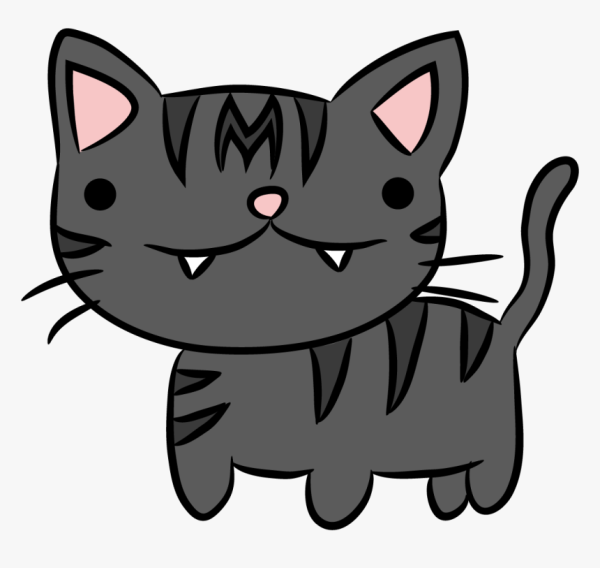 Котик раскраска Пушин Кэт