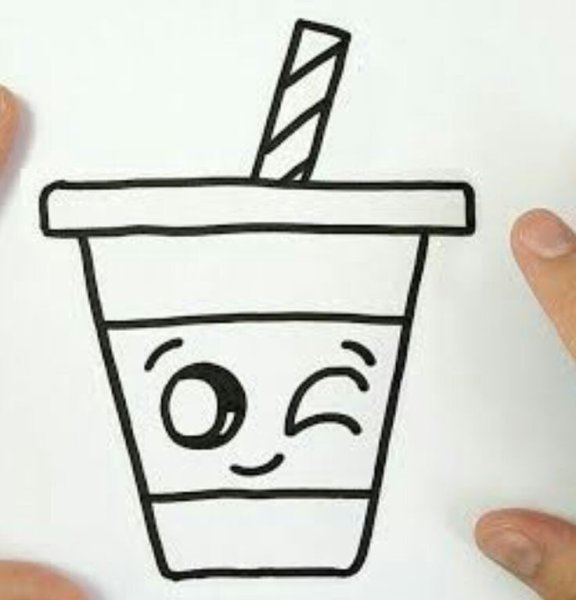 Лёгкие рисунки для срисовки карандашом еда