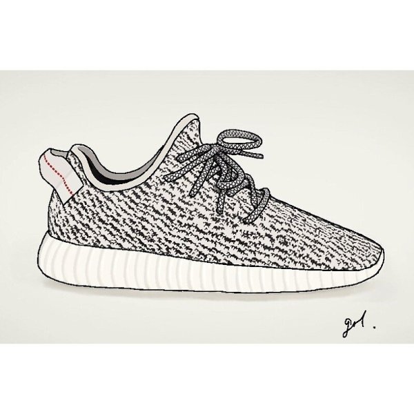 Yeezy Boost контур