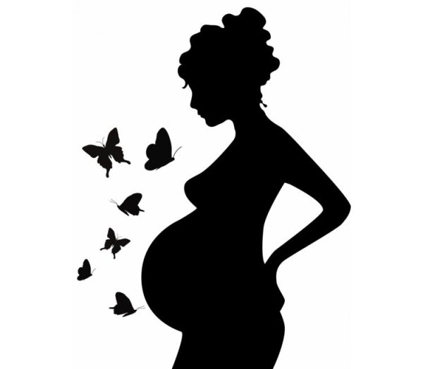 Беременность силуэт