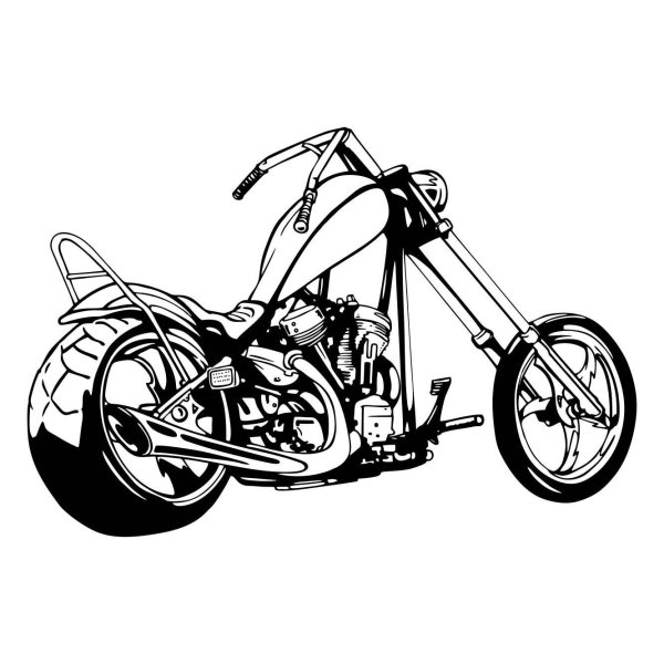 Harley Davidson мотоцикл вектор