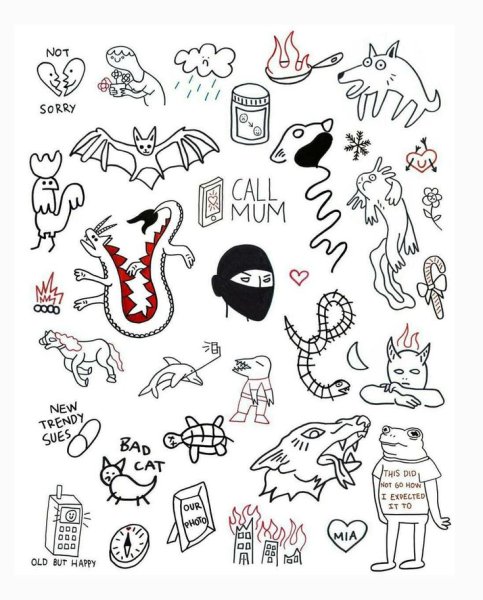 Эскизы тату маленькие