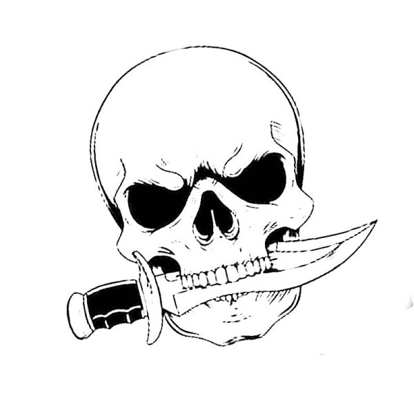 Череп печатать