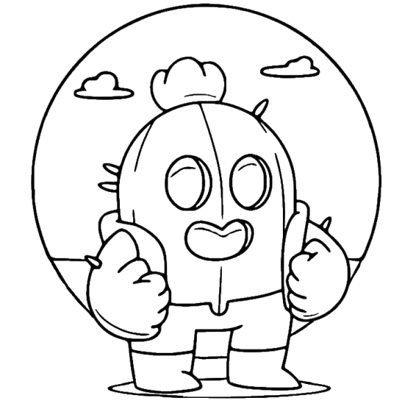 Браво старс раскраска Спуйк