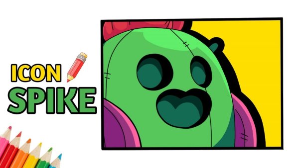 Значок спайка из БРАВЛ старс