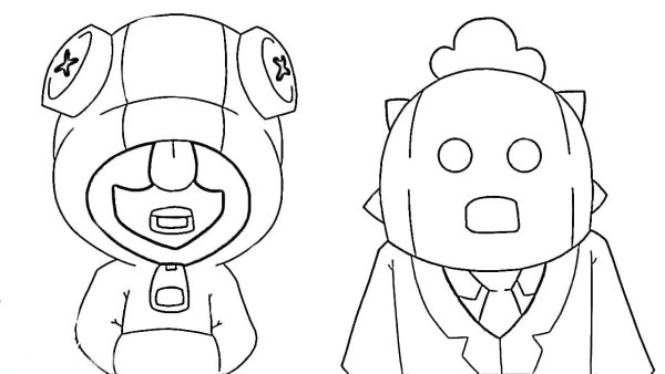 Раскраска Браво старс Леон