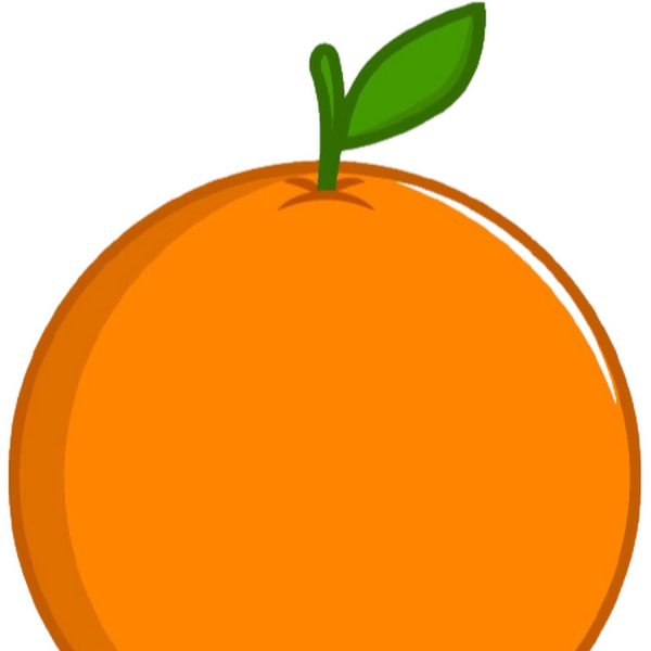 Апельсин мультяшный