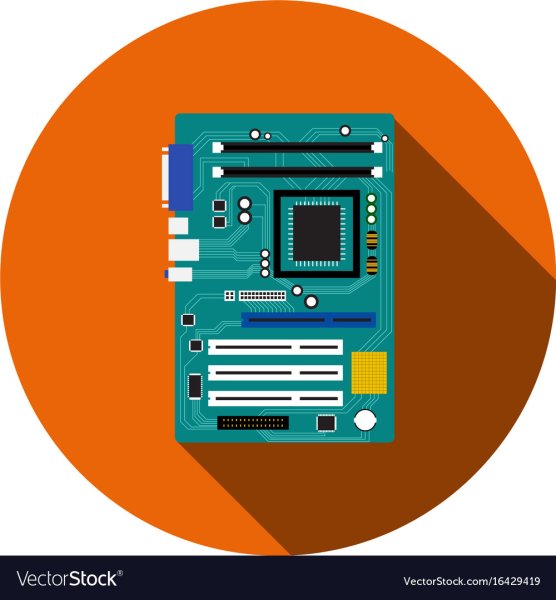 Материнская плата вектор