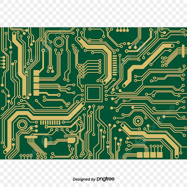 Печатная плата узор