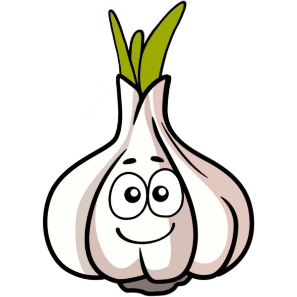 Нарисовать чеснок